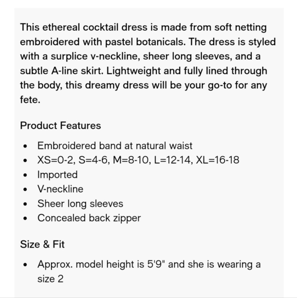 MAC DUGGAL Floral Embroidered Dress - Picture 10 of 11